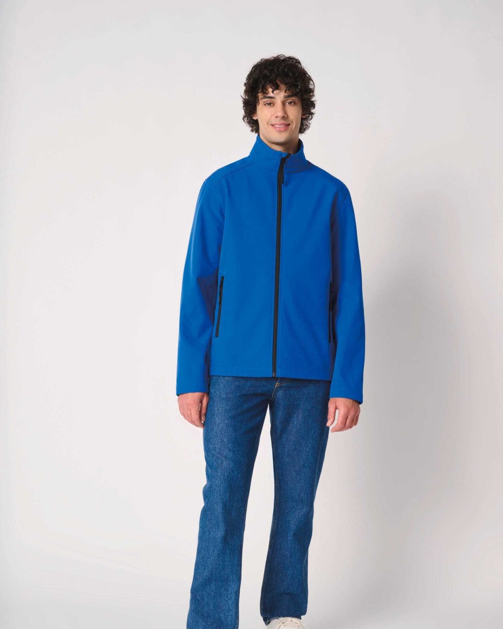 IDEAL BASIC BRAND Herren 2-Lagen-Softshelljacke Softshells personalisierbar