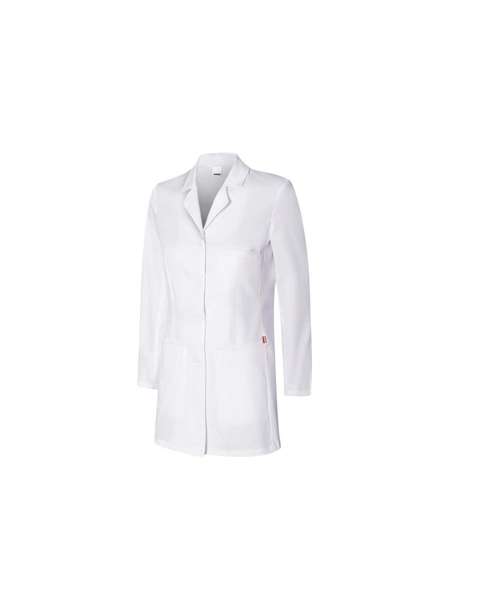 Hemden VELILLA WOMEN'S SHORT STRETCH COAT voor bedrukking &amp; borduring