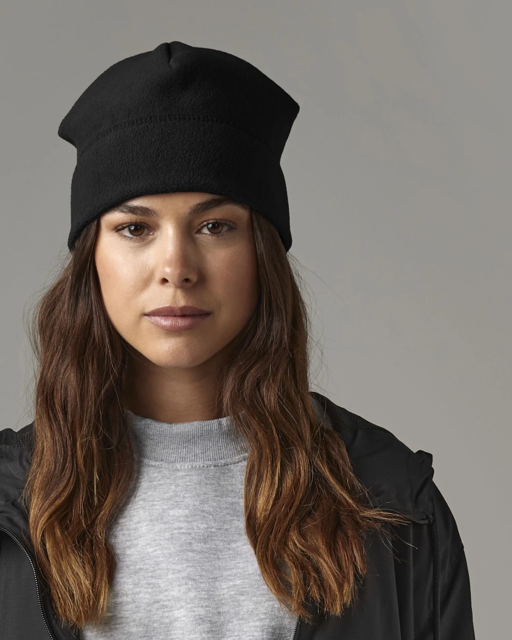 BEECHFIELD RECYCLED FLEECE PULL-ON BEANIE Mützen personalisierbar