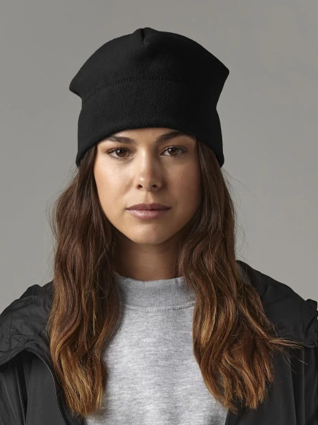 Bonnets à personnaliser BEECHFIELD RECYCLED FLEECE PULL-ON BEANIE 