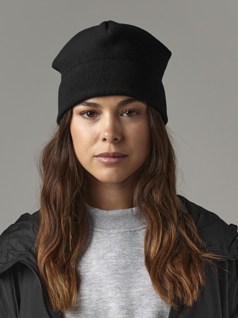Bonnets à personnaliser BEECHFIELD RECYCLED FLEECE PULL-ON BEANIE 