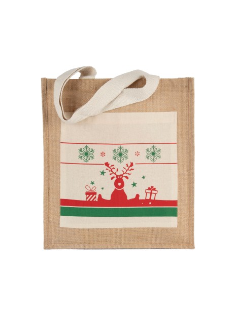 KIMOOD Sac shopping avec motifs de Noël /api/colors/e4673c21-e8cb-492b-aa0c-b227b8618401 personnalisable