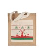 KIMOOD Einkaufstasche mit Weihnachtsmotiven Taschen personalisierbar