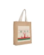 Tassen & Zakken KIMOOD Shopper met kerstmotieven voor bedrukking &amp; borduring