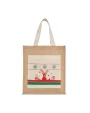 Tassen & Zakken KIMOOD Shopper met kerstmotieven voor bedrukking &amp; borduring