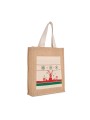 KIMOOD Sac shopping avec motifs de Noël  personnalisable
