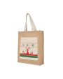 KIMOOD Einkaufstasche mit Weihnachtsmotiven Taschen personalisierbar