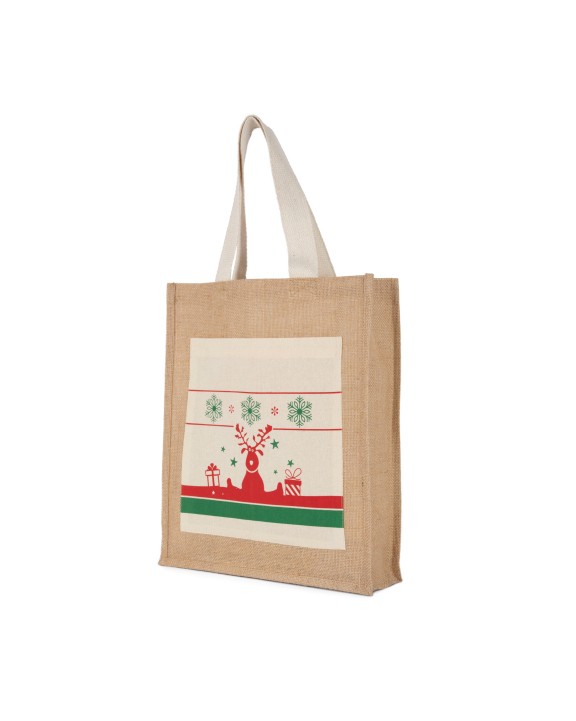 KIMOOD Einkaufstasche mit Weihnachtsmotiven Taschen personalisierbar