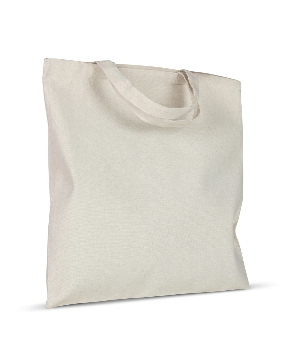Tassen & Zakken 4DO Schoudertas katoen ecru OEKO-TEX® kort 220g/m² 38x42 cm voor bedrukking &amp; borduring