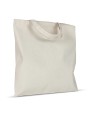 Tassen & Zakken 4DO Schoudertas katoen ecru OEKO-TEX® kort 220g/m² 38x42 cm voor bedrukking &amp; borduring