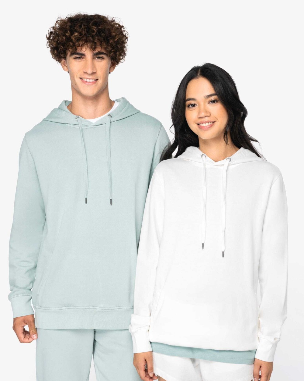 Sweaters & hoodies NATIVE SPIRIT Ecologische uniseks sweater met capuchon French Terry voor bedrukking &amp; borduring