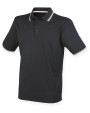 Polo's HENBURY Men's Coolplus® Tipped Polo Shirt voor bedrukking &amp; borduring