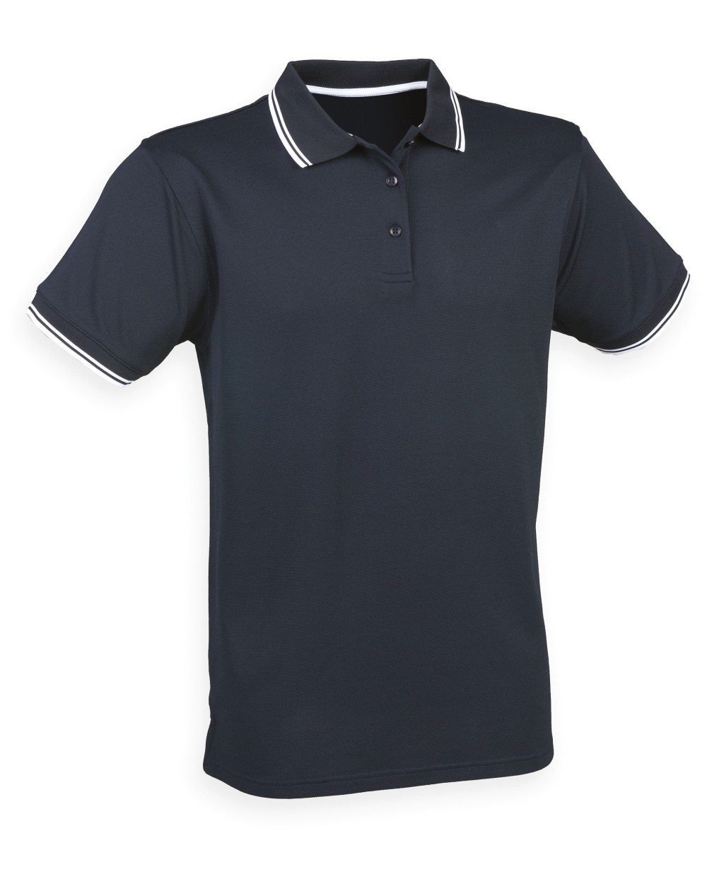 Polos personnalisable HENBURY Polo Cool Plus avec liseré