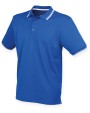 Polo's HENBURY Men's Coolplus® Tipped Polo Shirt voor bedrukking &amp; borduring