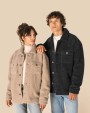 Hemden SPASSO Uniseks sherpa-overshirt met afhangende schouders voor bedrukking &amp; borduring