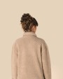 Chemises personnalisable SPASSO Surchemise à épaules tombantes en sherpa unisexe