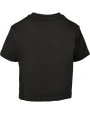 T-Shirts personnalisable BUILD YOUR BRAND Girls Cropped Jersey Tee
