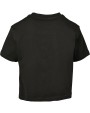 T-Shirts personnalisable BUILD YOUR BRAND Girls Cropped Jersey Tee