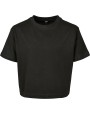 T-Shirts personnalisable BUILD YOUR BRAND Girls Cropped Jersey Tee