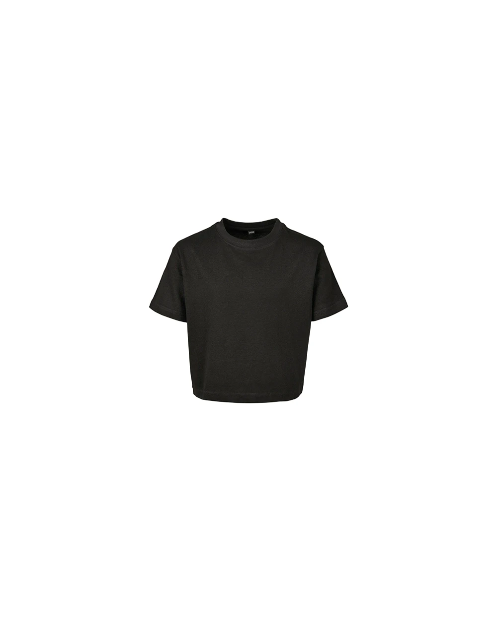 T-shirts BUILD YOUR BRAND Girls Cropped Jersey Tee voor bedrukking &amp; borduring