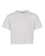 T-shirts BUILD YOUR BRAND Girls Cropped Jersey Tee voor bedrukking &amp; borduring