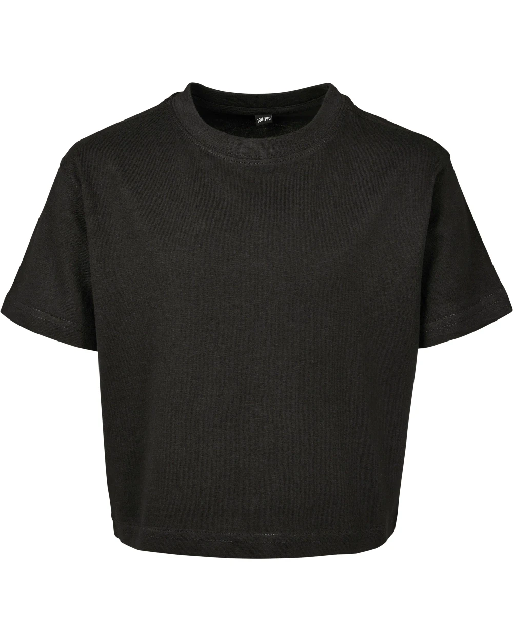 BUILD YOUR BRAND Girls Cropped Jersey Tee T-Shirts personalisierbar