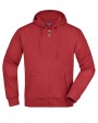 Sweaters & hoodies JAMES & NICHOLSON Men's Hooded Jacket voor bedrukking &amp; borduring