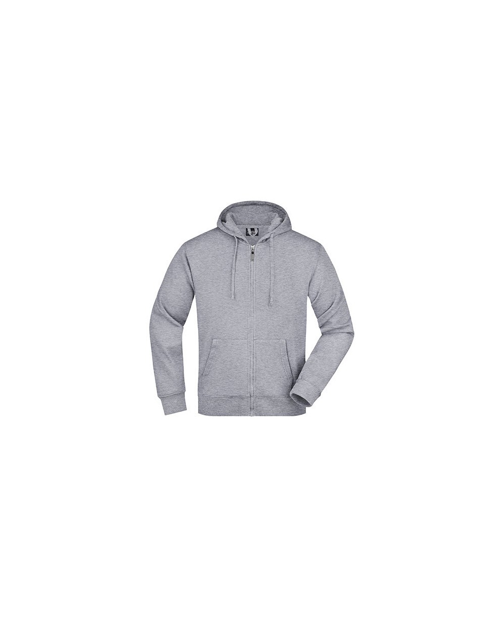Sweaters & hoodies JAMES & NICHOLSON Men's Hooded Jacket voor bedrukking &amp; borduring