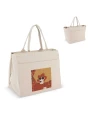 Tote bags 4DO Katoen Tote met rits OEKO-TEX® 39 x 24 x 34cm 320g/m² voor bedrukking &amp; borduring
