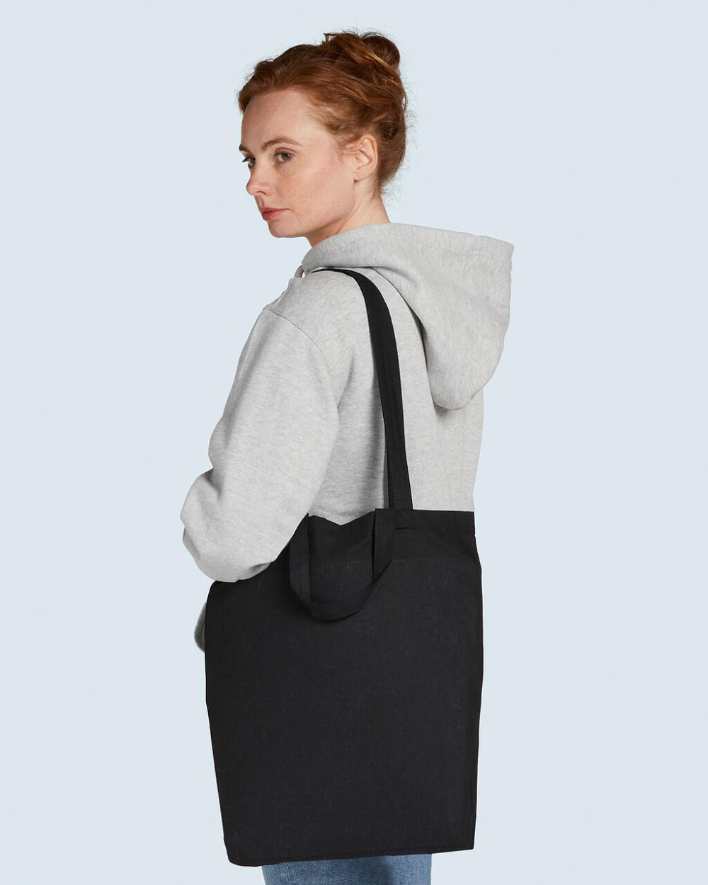 Tote bags BAGS BY JASSZ Double Handle Gusset Bag voor bedrukking &amp; borduring