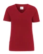 T-Shirts personnalisable COTTOVER STRETCH COL V FEMME - CERTIFIÉ GOTS