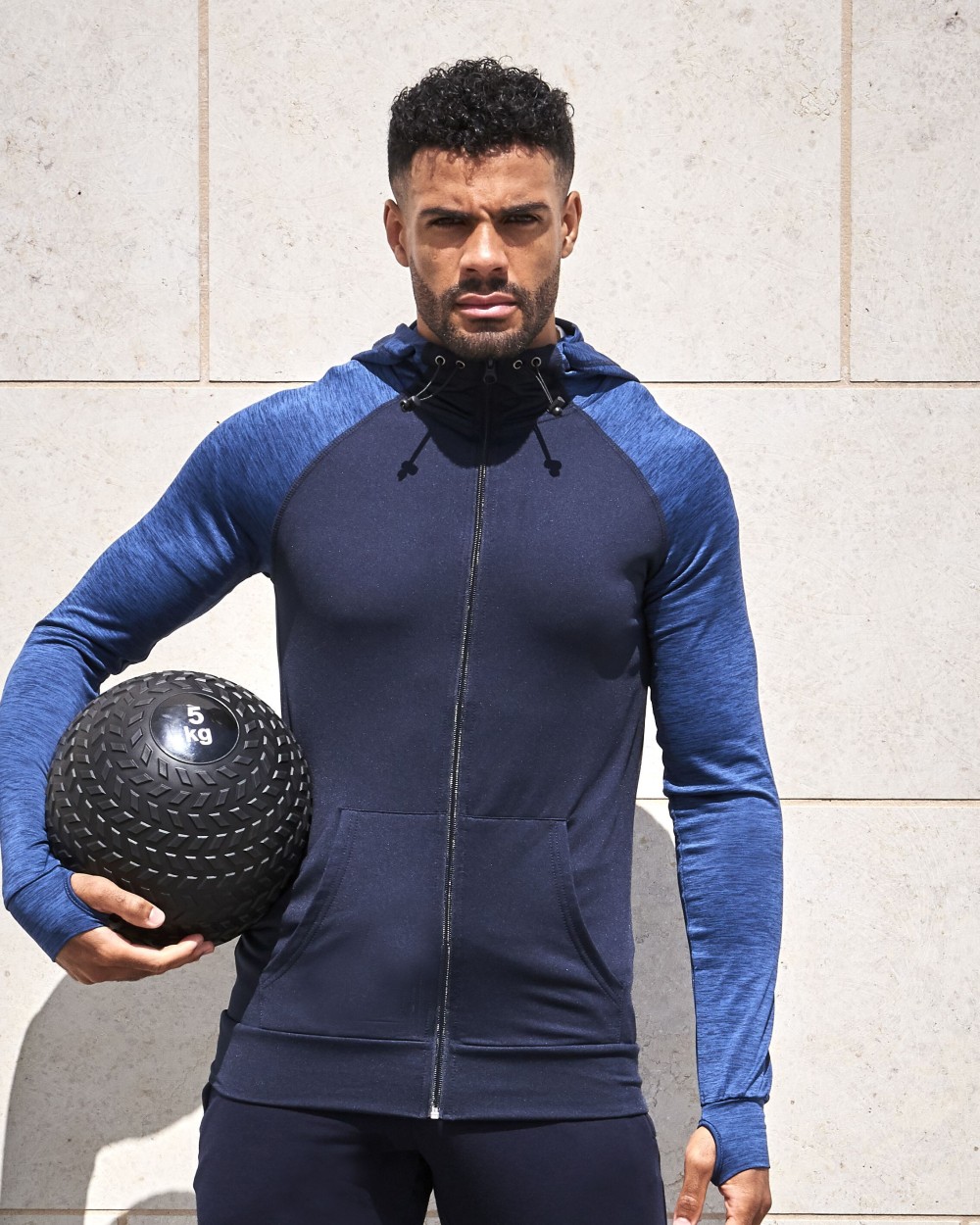Sweaters & hoodies AWDIS MEN'S COOL CONTRAST ZOODIE voor bedrukking &amp; borduring
