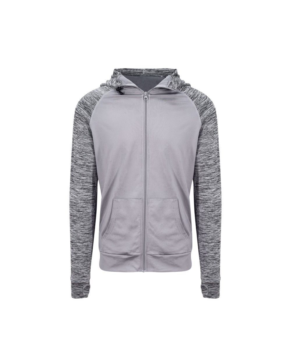 Sweaters & hoodies AWDIS MEN'S COOL CONTRAST ZOODIE voor bedrukking &amp; borduring