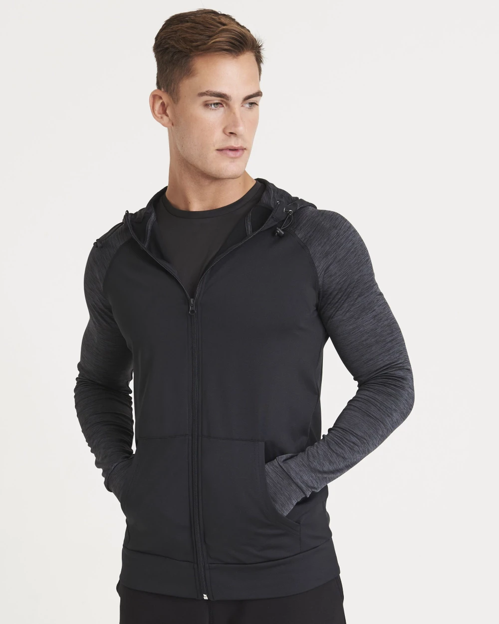 AWDIS MEN'S COOL CONTRAST ZOODIE Sweatshirts personalisierbar