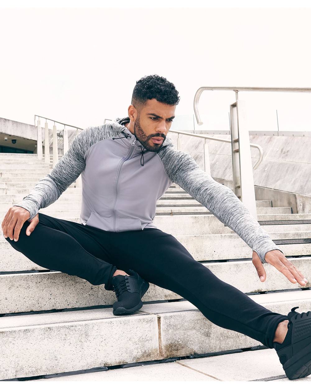 Sweat-shirts personnalisable AWDIS MEN'S COOL CONTRAST ZOODIE