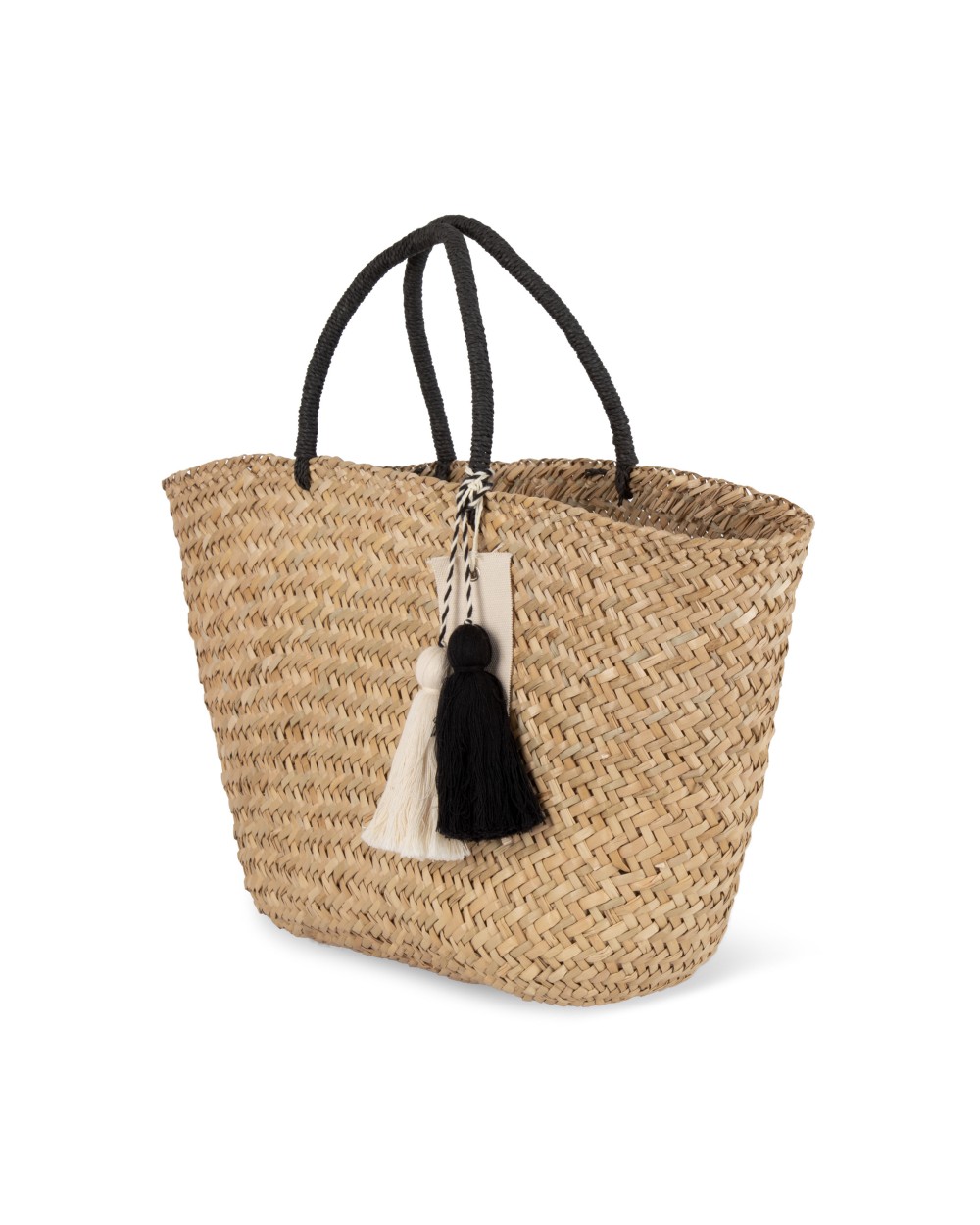 Sacs & Bagagerie personnalisable KIMOOD Panier shopping en paille