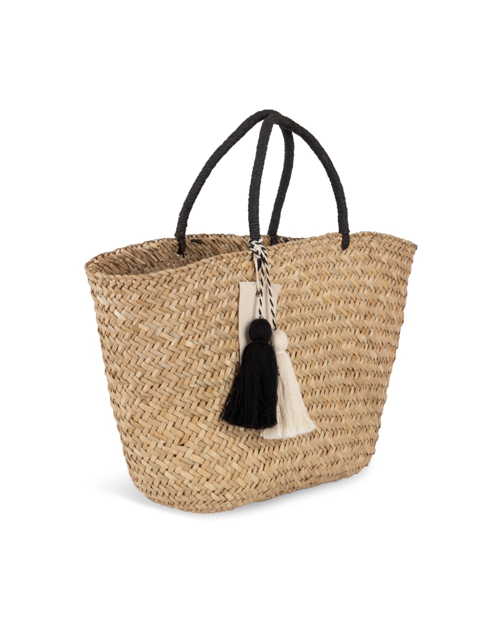 Sacs & Bagagerie personnalisable KIMOOD Panier shopping en paille