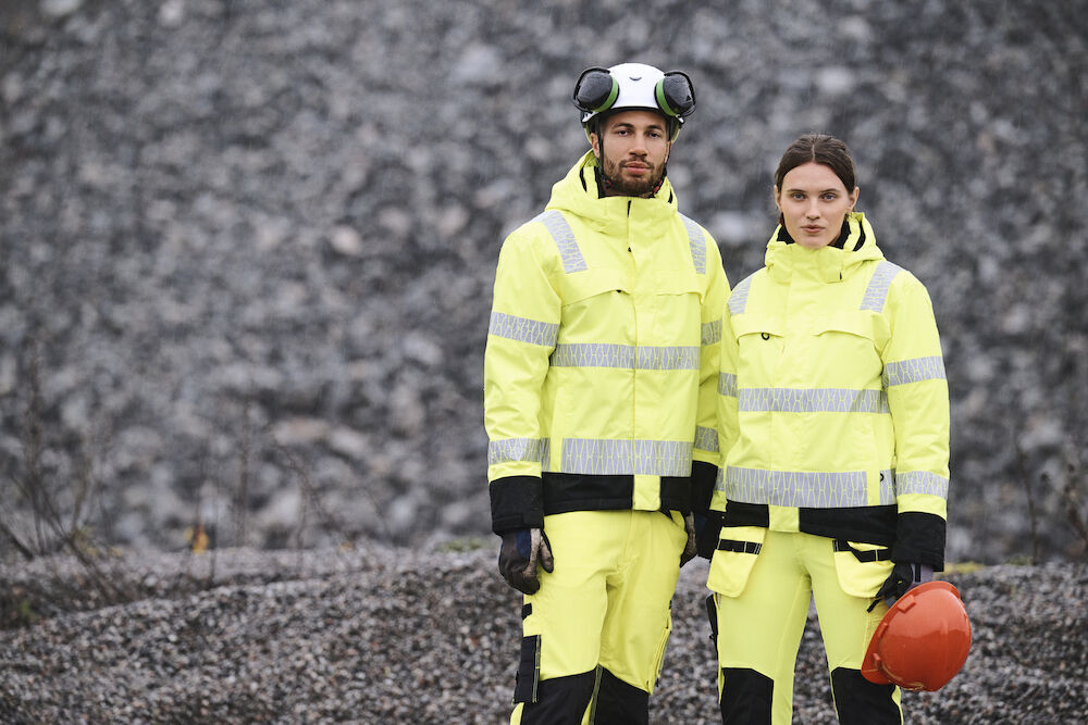 Vestes personnalisable JOBMAN 1235 Veste D'hiver Hi-Vis