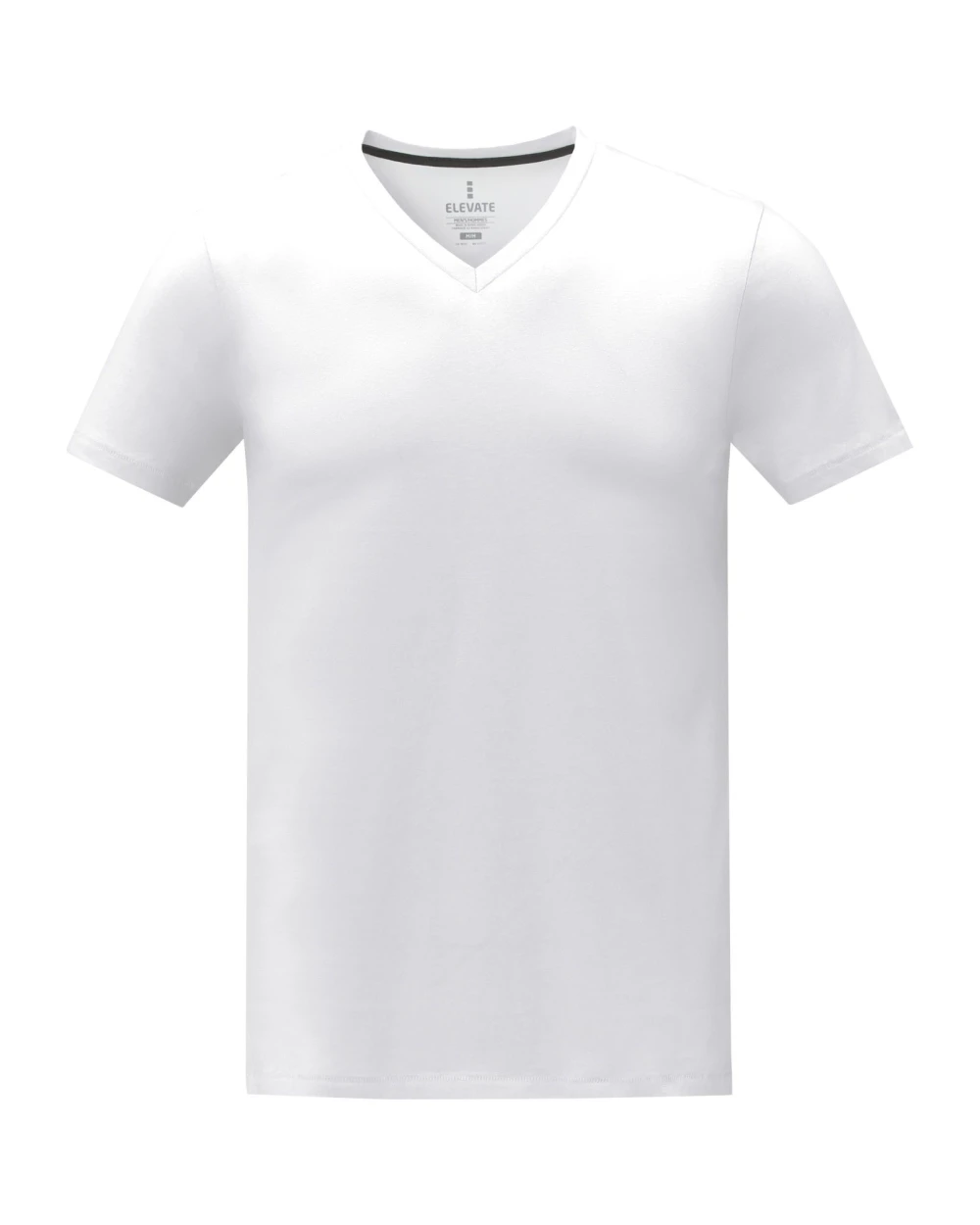 T-Shirts personnalisable ELEVATE T-shirt Somoto manches courtes col V homme 