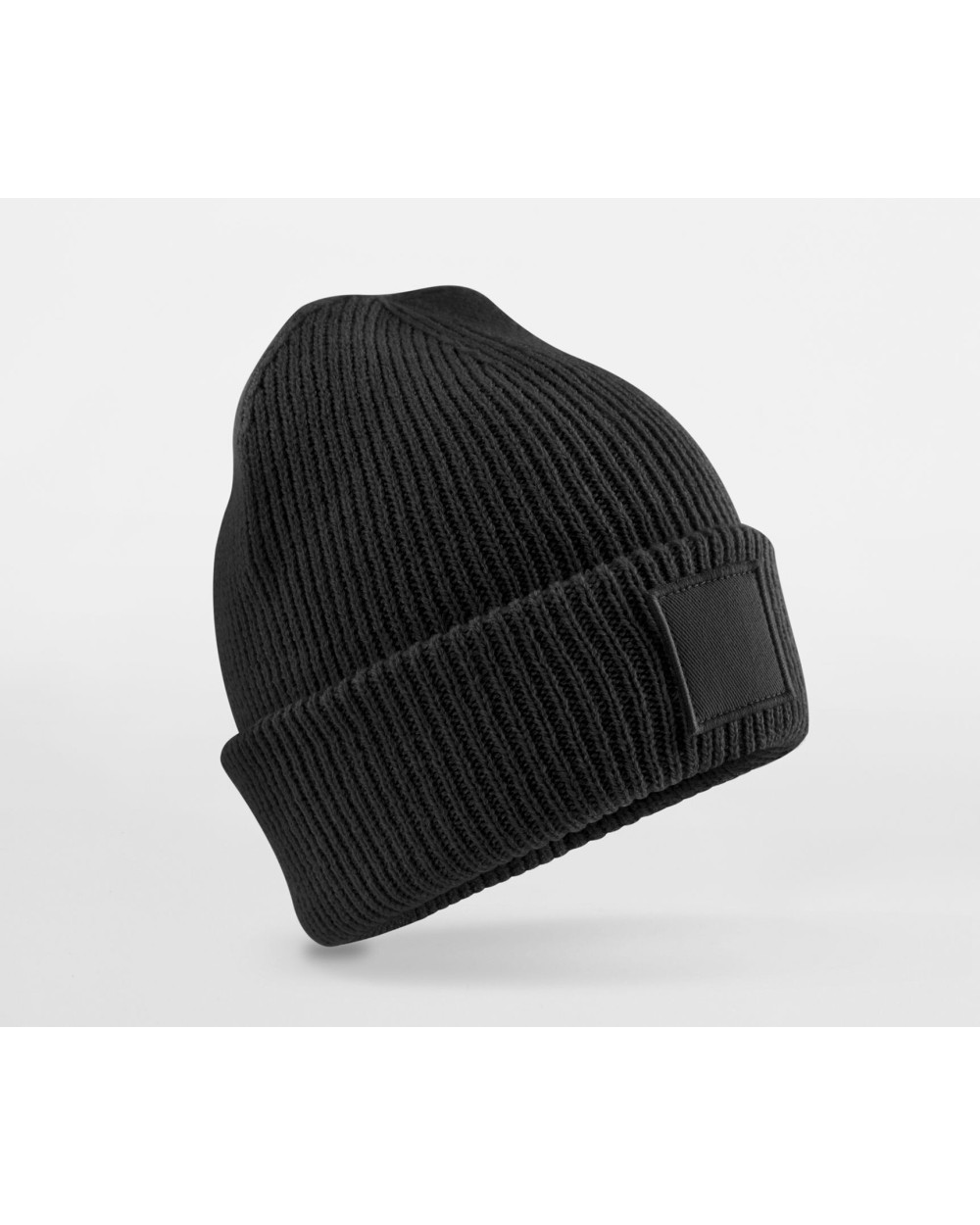 BEECHFIELD KIDS DEEP CUFFED TONAL PATCH BEANIE Mützen personalisierbar
