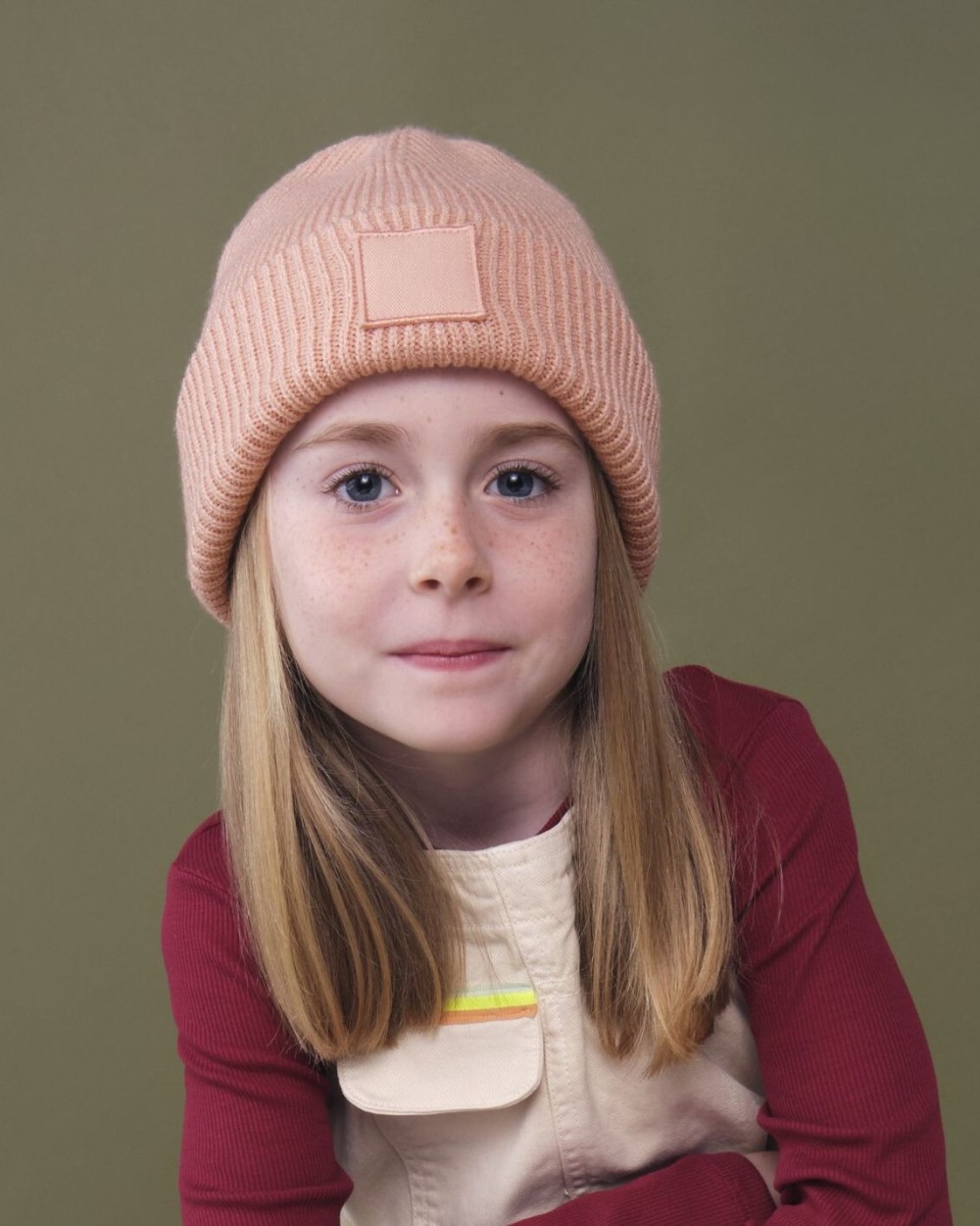Mutsen BEECHFIELD KIDS DEEP CUFFED TONAL PATCH BEANIE voor bedrukking &amp; borduring