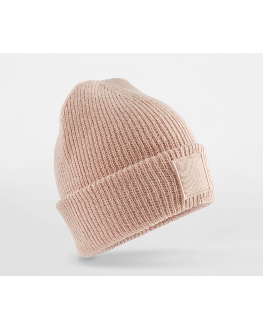 BEECHFIELD KIDS DEEP CUFFED TONAL PATCH BEANIE Mützen personalisierbar