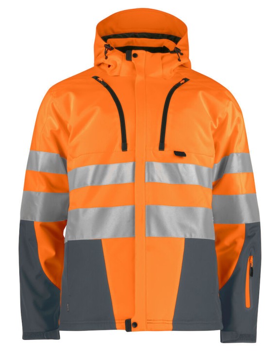 PROJOB 6420 FUNKTIONSJACKE EN ISO 20471 KLASSE 3/2 Softshells personalisierbar