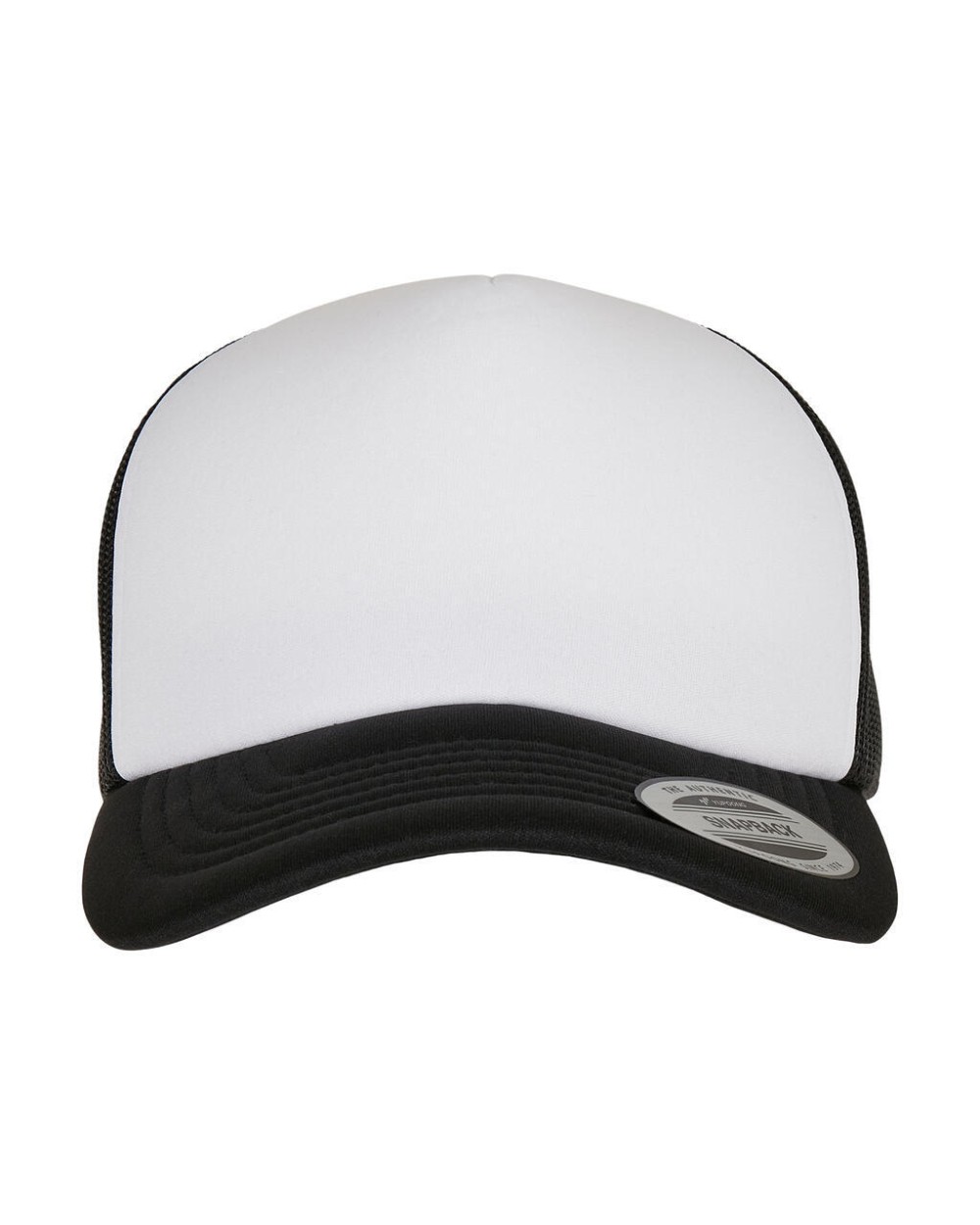 Casquettes personnalisable FLEXFIT Classic Curved Foam Trucker Cap – White Front