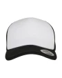 Casquettes personnalisable FLEXFIT Classic Curved Foam Trucker Cap – White Front