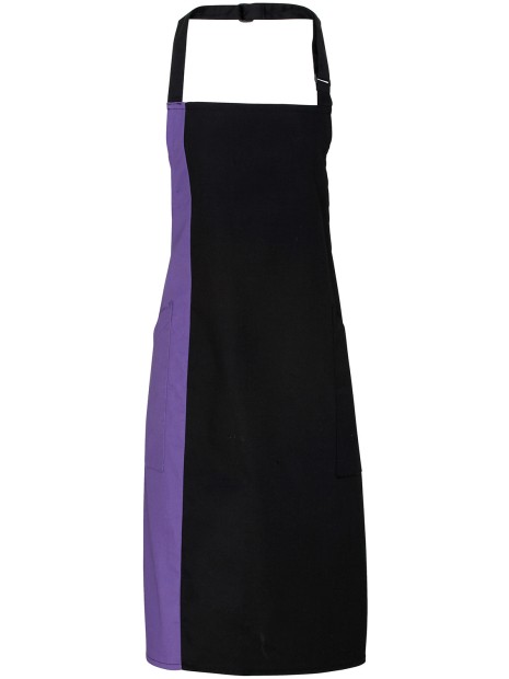 PREMIER Tablier à bavette bicolore /api/colors/3ab8abf7-1453-494d-8cc9-3eeda800dd67 personnalisable