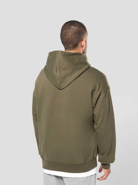 Sweat-shirts à personnaliser KARIBAN Sweatshirt à capuche molleton oversize unisexe 