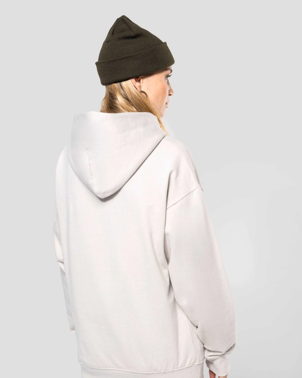 KARIBAN Kapuzensweatshirt aus Molton, Oversize, Unisex Sweatshirts personalisierbar