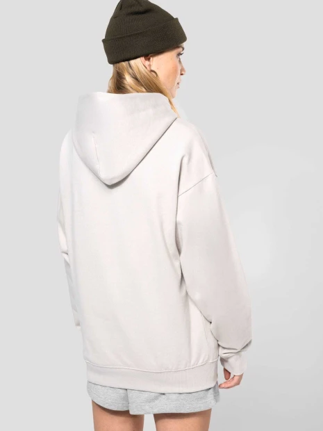 Sweat-shirts à personnaliser KARIBAN Sweatshirt à capuche molleton oversize unisexe 
