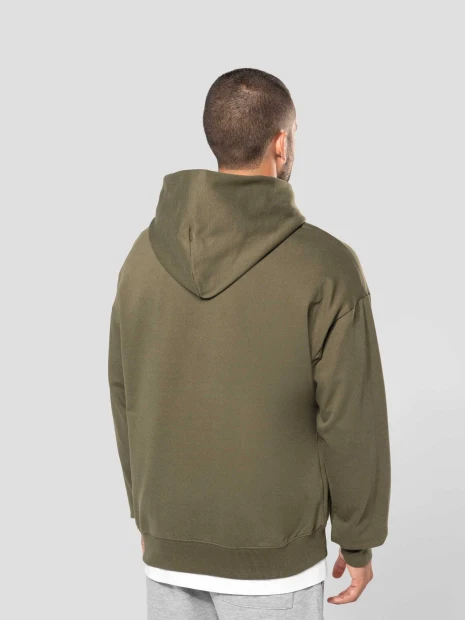 Sweat-shirts à personnaliser KARIBAN Sweatshirt à capuche molleton oversize unisexe 